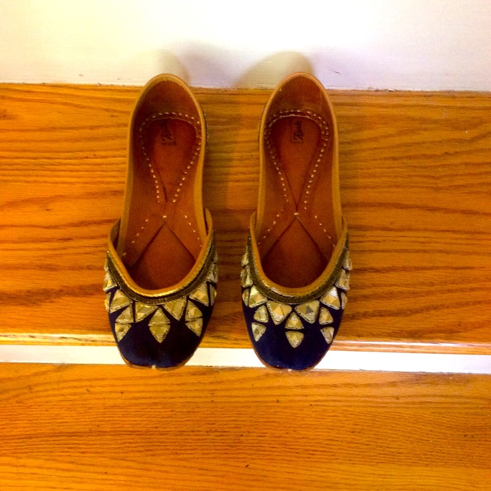 Handcrafted flats by Zebidah
